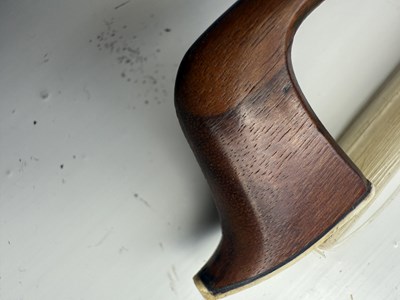Lot 1034 - A GOOD VIOLIN LABELLED JUSTIN DERAZEY WITH BOW BRANDED F.N. VOIRIN, PARIS