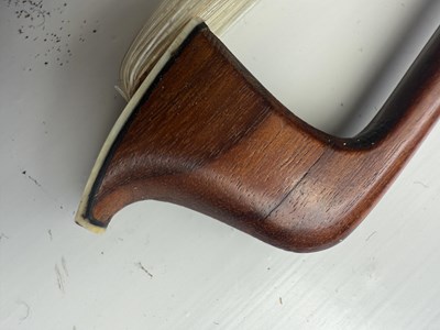 Lot 1034 - A GOOD VIOLIN LABELLED JUSTIN DERAZEY WITH BOW BRANDED F.N. VOIRIN, PARIS