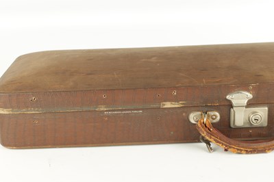 Lot 1031 - AN ANTIQUE ENGLISH VIOLIN WITH SILVER MOUNTED BOW