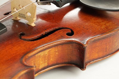 Lot 1050 - AN ANTIQUE VIOLIN LABELLED CHARLES GALLIARD
