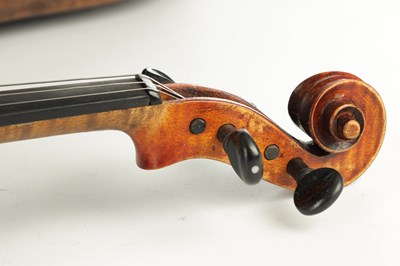 Lot 1050 - AN ANTIQUE VIOLIN LABELLED CHARLES GALLIARD