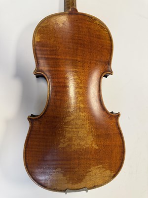 Lot 1050 - AN ANTIQUE VIOLIN LABELLED CHARLES GALLIARD