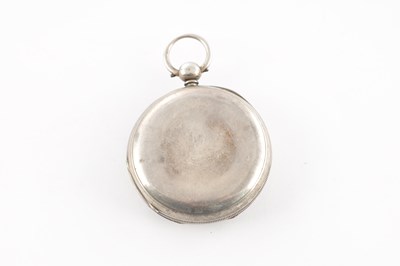 Lot 1298 - SAMUEL ISAAC TOBIAS, LIVERPOOL. A SILVER HUNTER POCKET WATCH