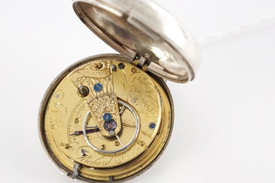 Lot 1271 - RICHARD DOKE, LIVERPOOL. A SILVER PAIR CASED POCKET WATCH