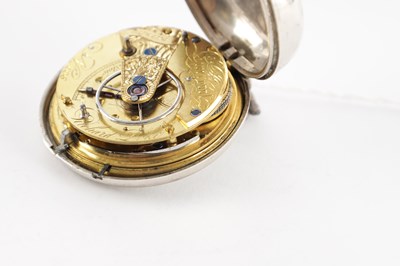 Lot 1271 - RICHARD DOKE, LIVERPOOL. A SILVER PAIR CASED POCKET WATCH