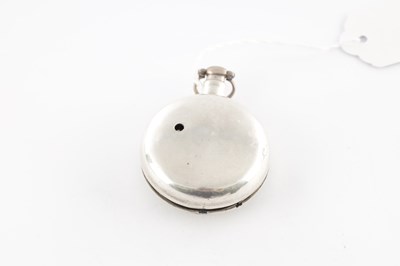 Lot 1271 - RICHARD DOKE, LIVERPOOL. A SILVER PAIR CASED POCKET WATCH