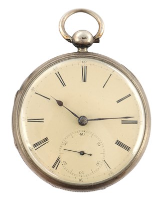 Lot 1311 - RICHARD DOKE, LIVERPOOL. A SILVER OPEN FACED POCKET WATCH