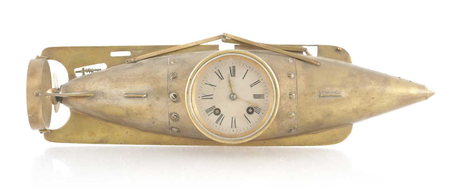 Lot 1415 - A LATE 19TH CENTURY FRENCH INDUSTRIAL CLOCK