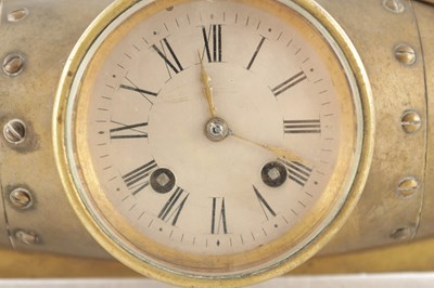 Lot 1415 - A LATE 19TH CENTURY FRENCH INDUSTRIAL CLOCK