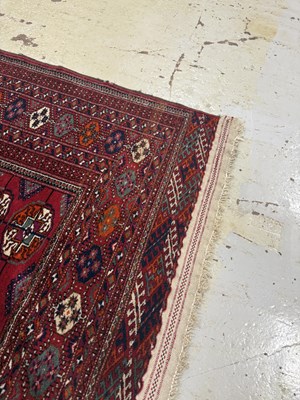Lot 179 - A TURKMEN TEKE CARPET