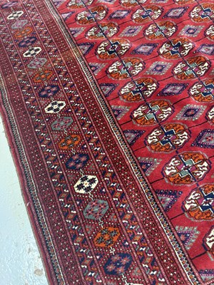 Lot 179 - A TURKMEN TEKE CARPET