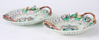 Lot 38 - A PAIR OF LATE 18TH CENTURY CHELSEA FACTORY...