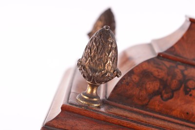 Lot 1432 - WILLIAM GIB, ROTTERDAM. AN EARLY 18TH CENTURY BURR WALNUT DUTCH EIGHT-DAY PULL QUARTER REPEAT BRACKET CLOCK WITH MOONPHASE