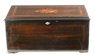 Lot 1029 - A 19TH CENTURY SWISS ORCHESTRAL MECHANICAL MUSIC BOX