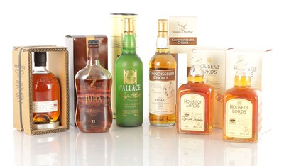 Lot 1013 - A COLLECTION SIX BOTTLES OF SINGLE MALT SCOTCH WHISKY