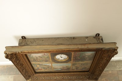 Lot 1445 - XAVIER THARIN, PARIS. A RARE MID 19TH CENTURY FRENCH AUTOMATION PICTURE CLOCK