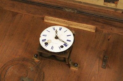 Lot 1445 - XAVIER THARIN, PARIS. A RARE MID 19TH CENTURY FRENCH AUTOMATION PICTURE CLOCK