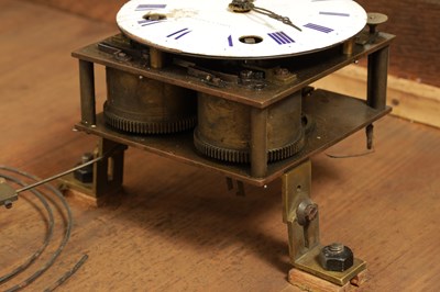 Lot 1445 - XAVIER THARIN, PARIS. A RARE MID 19TH CENTURY FRENCH AUTOMATION PICTURE CLOCK