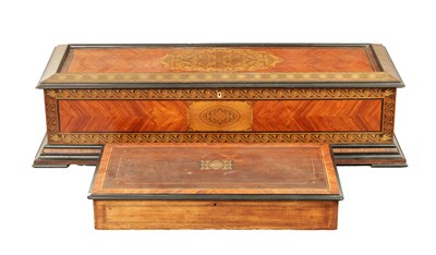 Lot 1025 - AN OVERSIZED 19TH CENTURY SWISS MECHANICAL MUSIC BOX