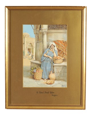 Lot 1184 - VITTORIO RAPPINI (ITALIAN 1877-1939) WATERCOLOUR