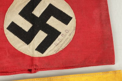 Lot 712 - TWO GERMAN WWII NAZI ARMBANDS