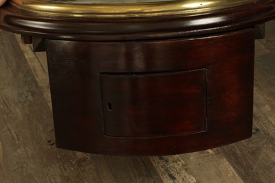 Lot 1535 - THWAITES AND REED, LONDON. A RARE 19TH CENTURY TRIPLE FUSEE QUARTER CHIMING DIAL CLOCK