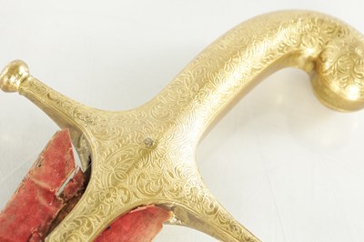 Lot 694 - AN UNUSUAL 19TH CENTURY EASTERN SWORD