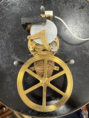 Lot A RARE ZENITH MASTER CLOCK WITH FERRARIS MOTOR DRIVE AND SLAVE