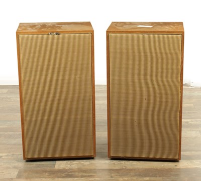 Lot 1027 - A LARGE PAIR OF LOWTHER ACOUSTA CABINET SPEAKERS