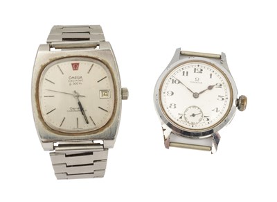Lot 1284 - A GENTLEMAN'S 1970's OMEGA ELECTRONIC F300HZ 'HUMMER' WRIST WATCH