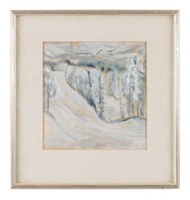 Lot 863 - A THELMA HULBERT (1913 - 1995) GOUACHE ON PAPER