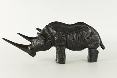 Lot 247 - AN AFRICAN CARVED EBONY SCULPTURE