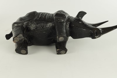 Lot 247 - AN AFRICAN CARVED EBONY SCULPTURE