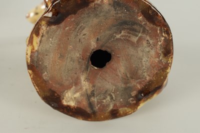 Lot 200 - A 19TH CENTURY HALIFAX SLIPWARE WHISTLE