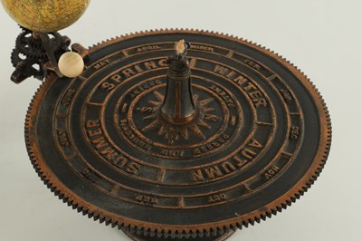 Lot 756 - A LATE 19TH CENTURY PARKES AND HADLEY'S PATENT ORRERY