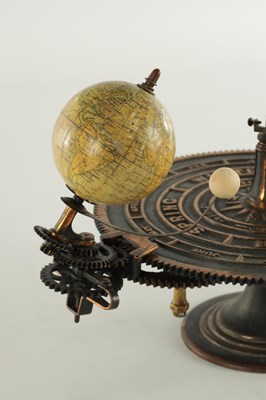 Lot 756 - A LATE 19TH CENTURY PARKES AND HADLEY'S PATENT ORRERY