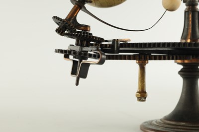 Lot 756 - A LATE 19TH CENTURY PARKES AND HADLEY'S PATENT ORRERY