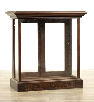 Lot A 20TH CENTURY CADBURY'S CHOCOLATES SHOP DISPLAY CABINET