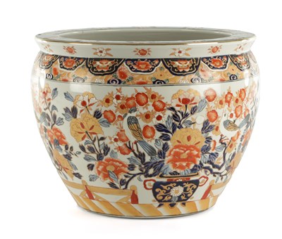 Lot A LATE 19TH CENTURY CHINESE PORCELAIN JARDINIERE