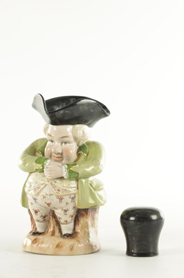 Lot 41 - AN EARLY 19TH CENTURY STAFFORDSHIRE TOBY JUG