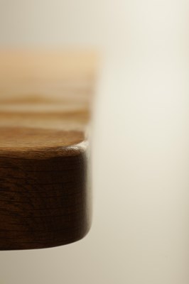 Lot 1162 - A LARGE ROBERT ‘MOUSEMAN’ THOMPSON AZED OAK DINING TABLE