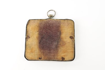 Lot 246 - A 19TH CENTURY EASTERN ORTHODOX CHRISTIAN ICON DEVOTIONAL PIECE