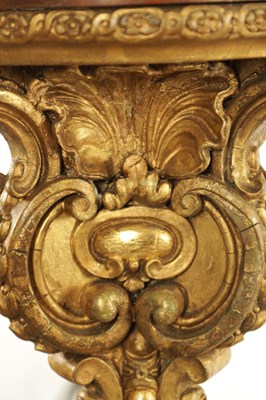 Lot 1178 - A PAIR OF 19TH CENTURY GILT WOOD CHIPPENDALE STYLE TORCHERES