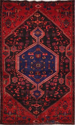 Lot A HAND KNOTTED PERSIAN ZANJAN CARPET