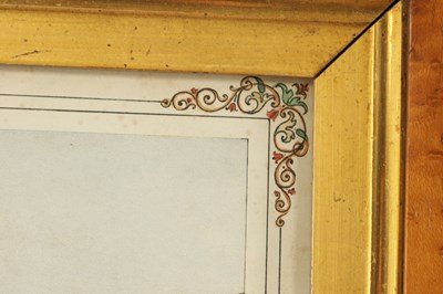 Lot 851 - A PAIR OF VENETIAN PRINTS IN GLAZED MAPLE FRAMES
