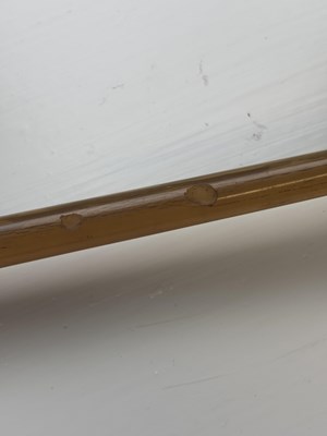 Lot 798 - A 19TH CENTURY EASTERN SILVER TOPPED RHINOCEROS HORN WALKING CANE