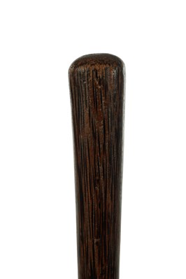 Lot A 19TH CENTURY EASTERN TIGER WOOD WALKING CANE