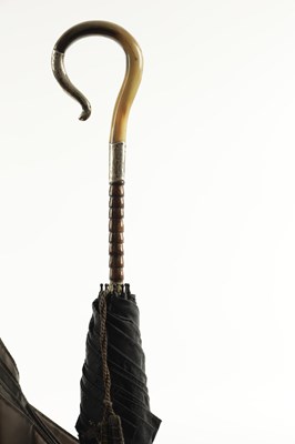 Lot 820 - TWO 19TH CENTURY SILVER MOUNTED PARASOLS