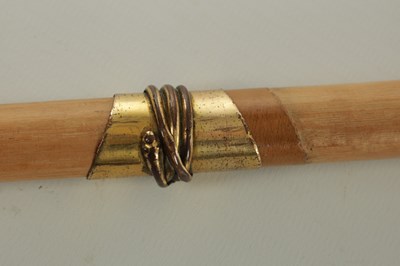 Lot 384 - TWO 19TH CENTURY HOOK HANDLE WALKING STICKS