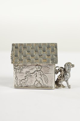 Lot 254 - A COLLECTION OF CONTINENTAL SILVER MINIATURE FURNITURE